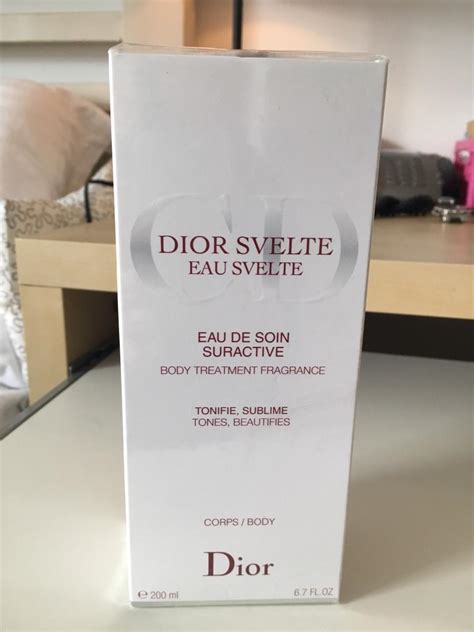 eau svelte dior 200 ml körperspray|eau svelte perfume Dior.